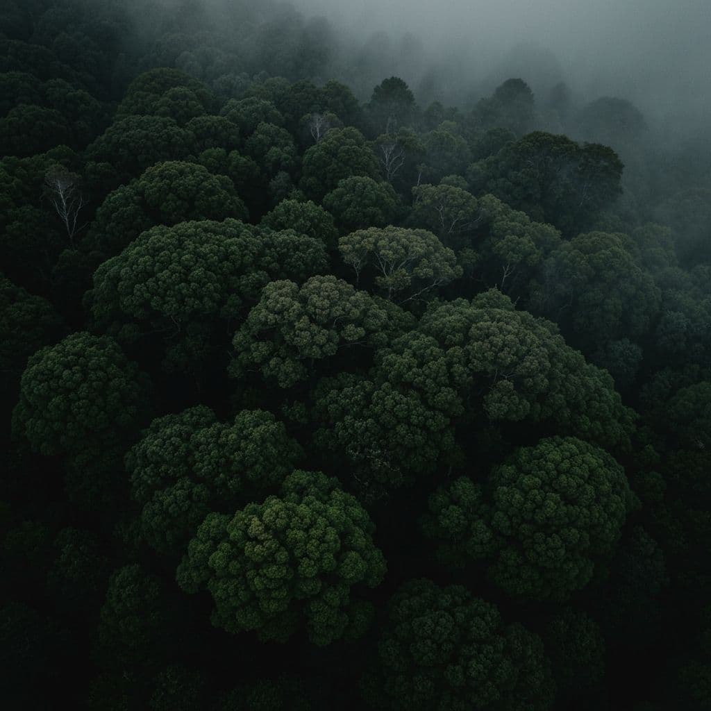 New Zealand forest landscape across the Nelson Tasman region